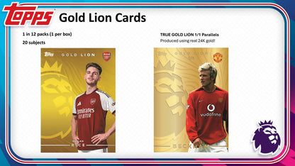 2026/27 Topps Premier League Soccer Gold Lion Cards