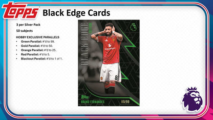 2026/27 Topps Premier League Soccer Black Edge Cards