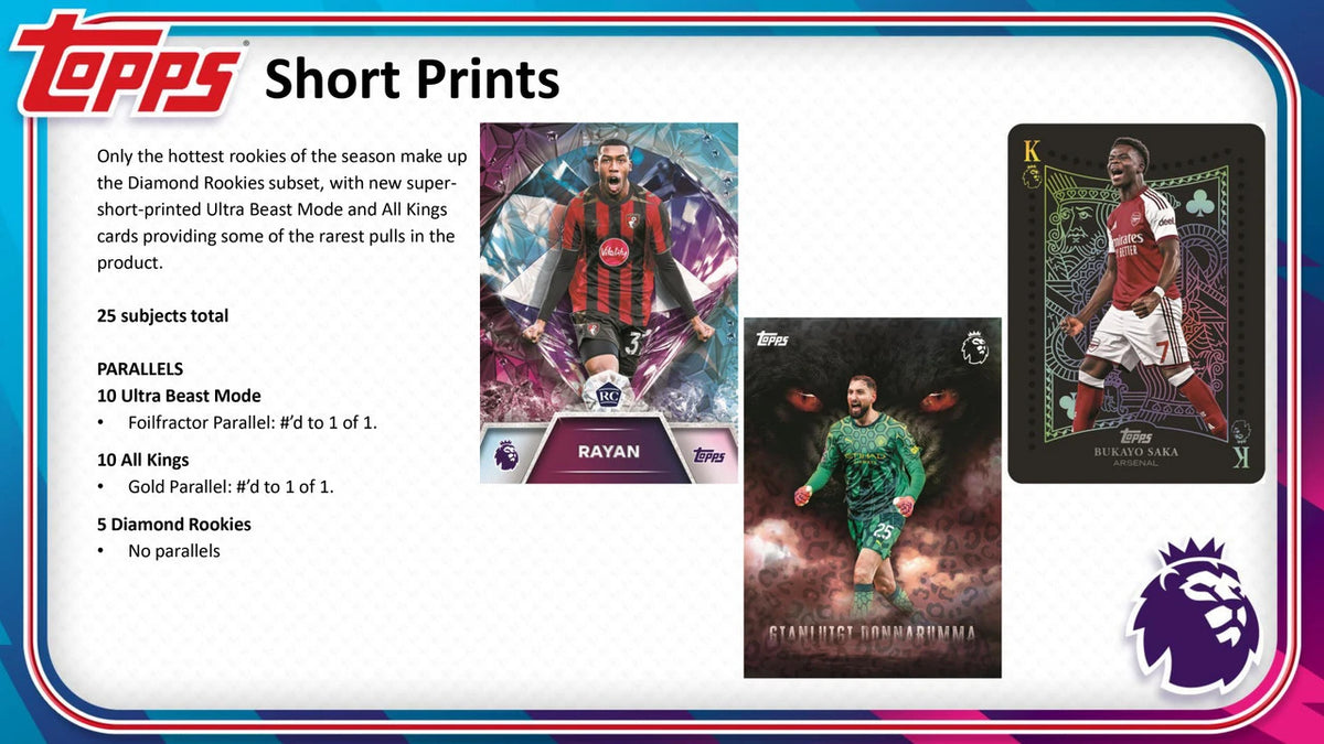 2026/27 Topps Premier League Soccer All Kings Cards