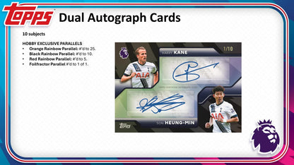 2026/27 Topps Premier League Soccer Dual Autograph Cards