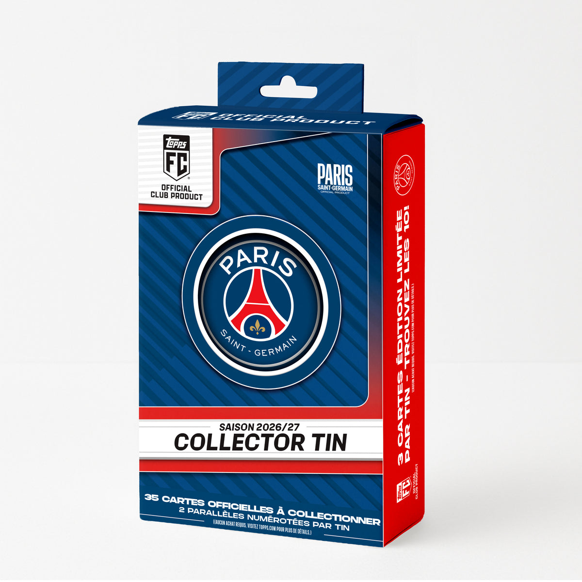  2026/27 Topps Collector Tin Paris Saint-Germain