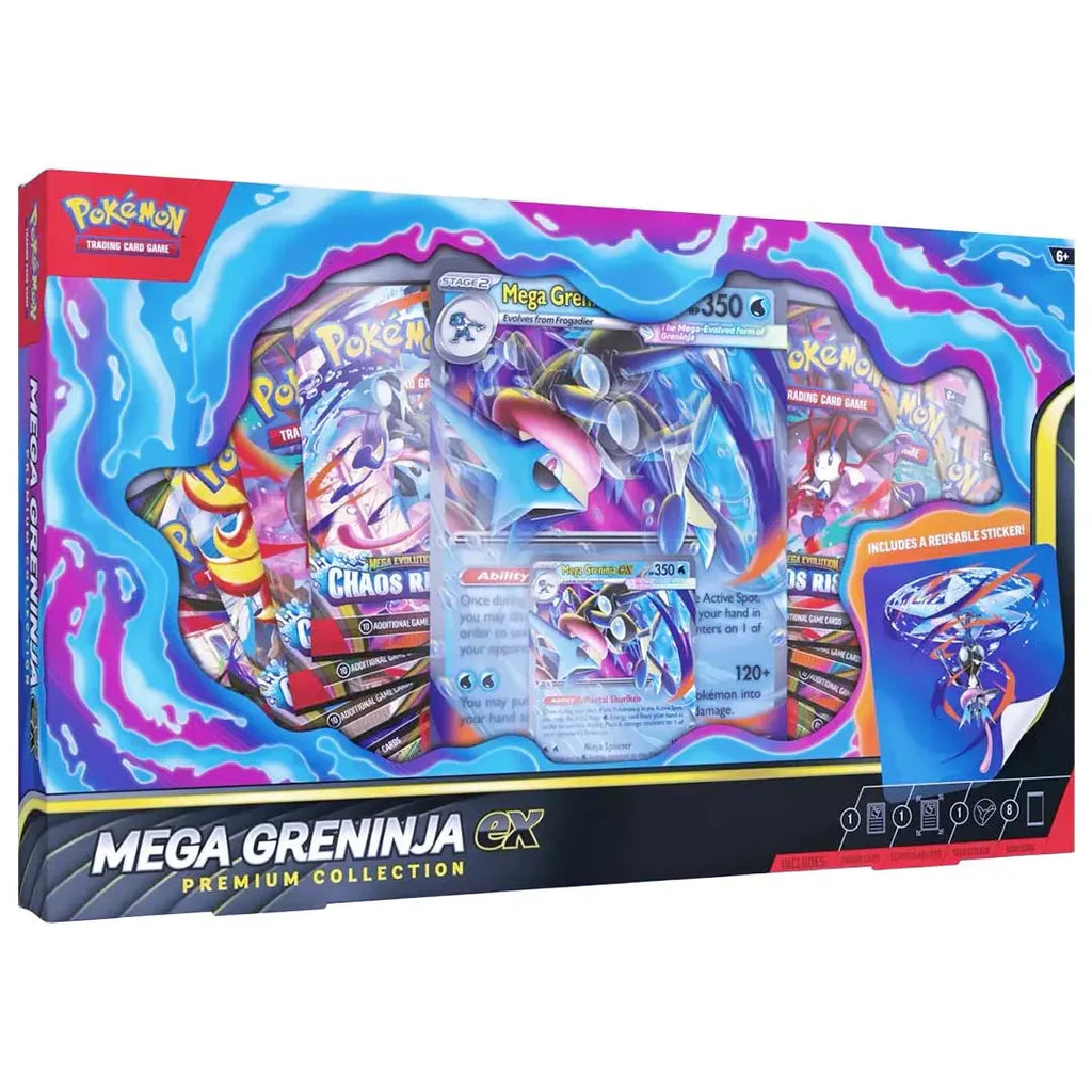 Pokemon Card Game TCG Mega Greninja Ex Premium Collection Box