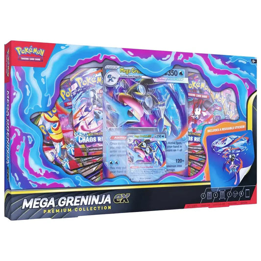 Pokemon Card Game TCG Mega Greninja Ex Premium Collection Box