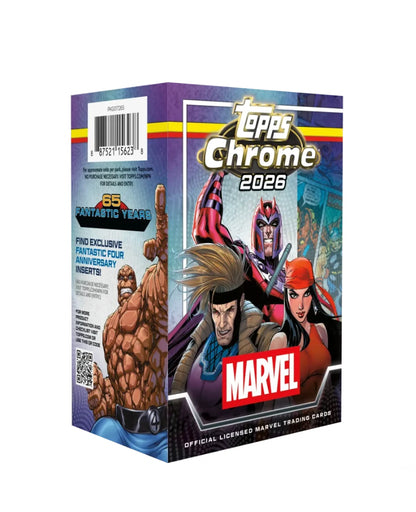 2026 Topps Marvel Comics Chrome Value Box