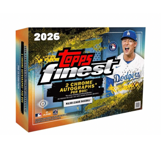 2026 Topps Finest Baseball Delight Box