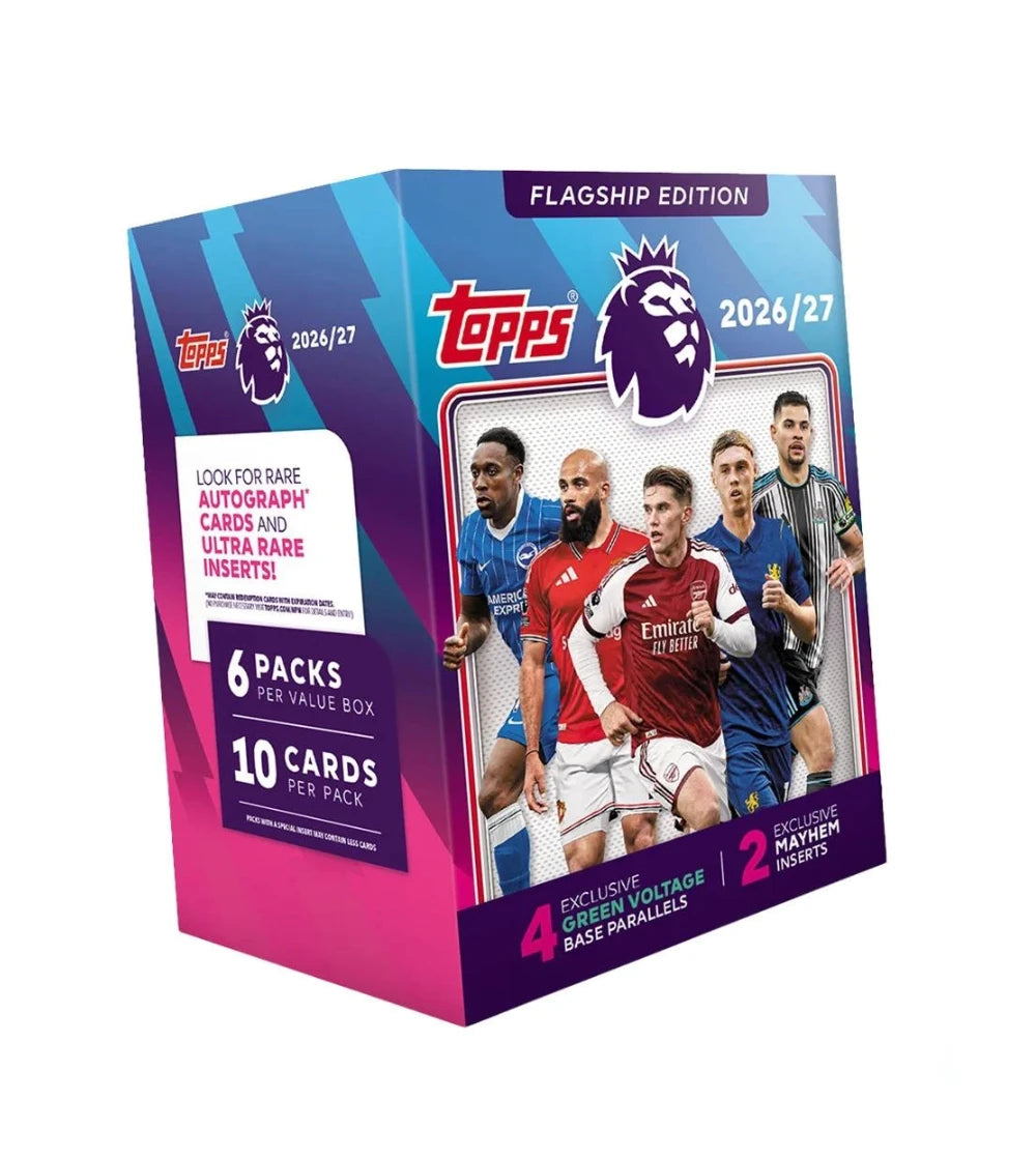 2026/27 Topps Premier League Soccer Value Box
