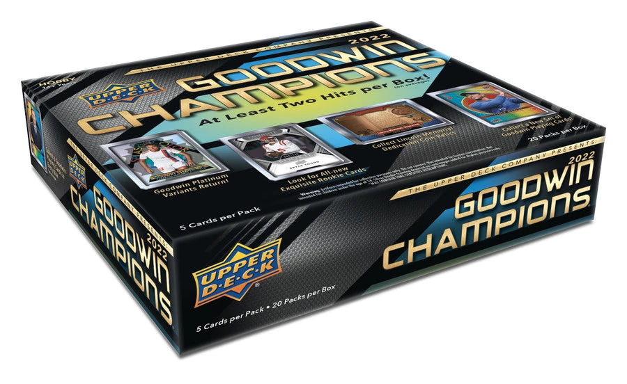 2022 Upper Deck Goodwin Champions Hobby Box