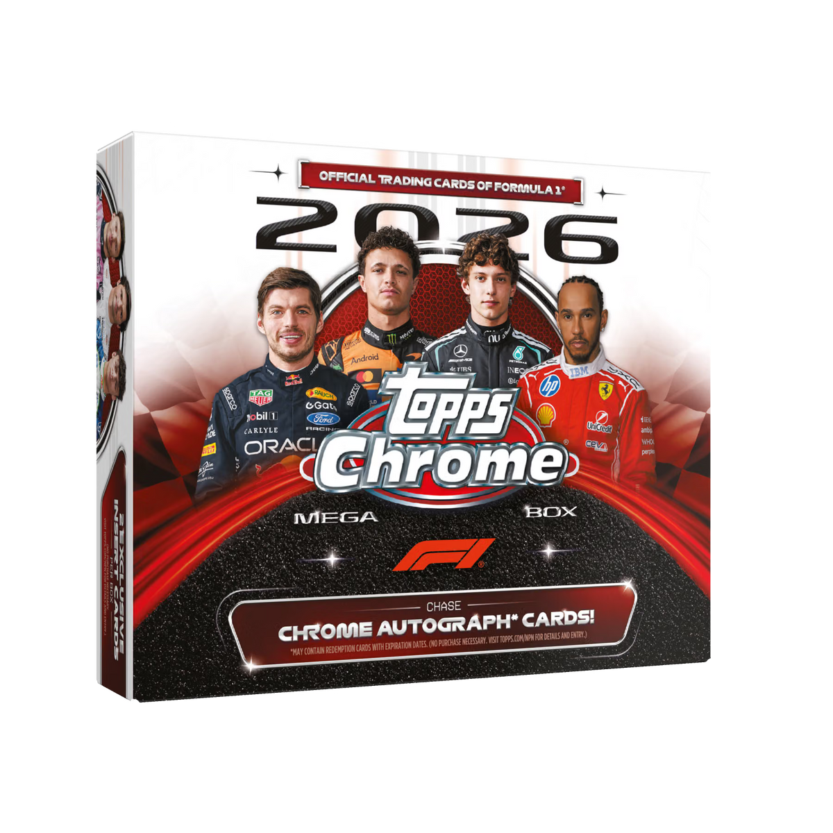 2026 Topps Chrome Formula 1 Mega Box