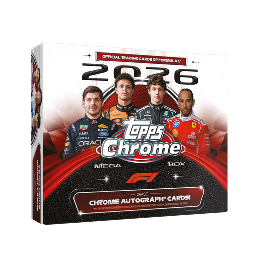2026 Topps Chrome Formula 1 Mega Box