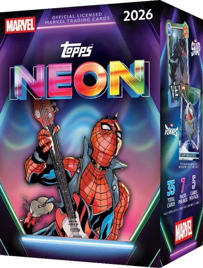 2026 Topps Neon Marvel Value Box