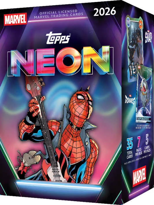 2026 Topps Neon Marvel Value Box
