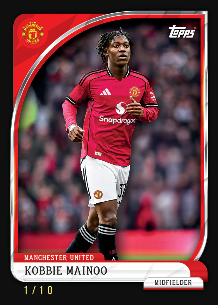 2025/26 Topps Manchester United Collector Tin Kobbie Mainoo