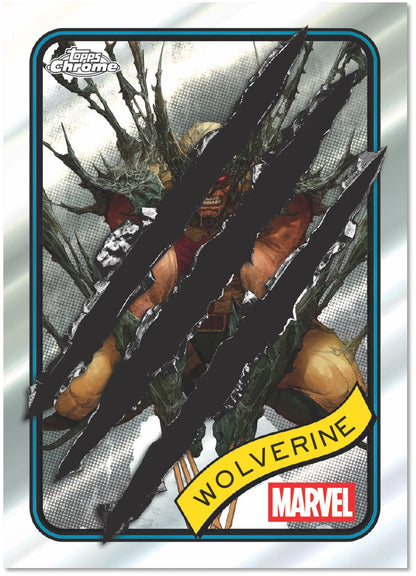 2025 Marvel Comics Chrome Hobby Box Claw Wolverine Card