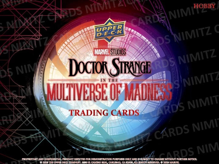 2023 UD Marvel Studios Doctor Strange Multiverse of Madness Hobby Box