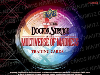 2023 UD Marvel Studios Doctor Strange Multiverse of Madness Hobby Box