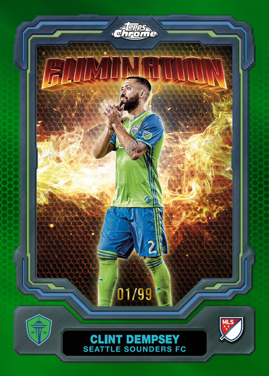 Topps Chrome MLS 2025 Hobby Box Clint Dempsey