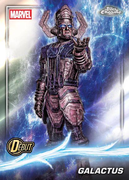 2025 Topps Marvel Studios Chrome Hobby Box Debut Galactus