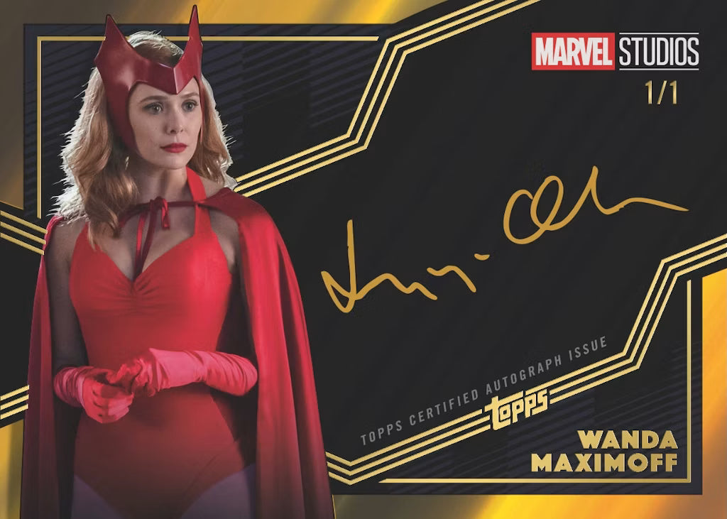 Wanda Maximoff Autograph Card