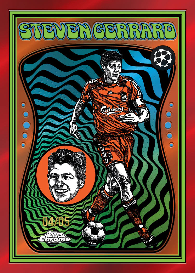 Steven Gerrard Numbering Card