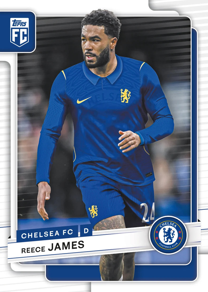 2026/27 Topps Collector Tin Chelsea (35 Cards per tin) 2 Sequentially numbered parallels per tin