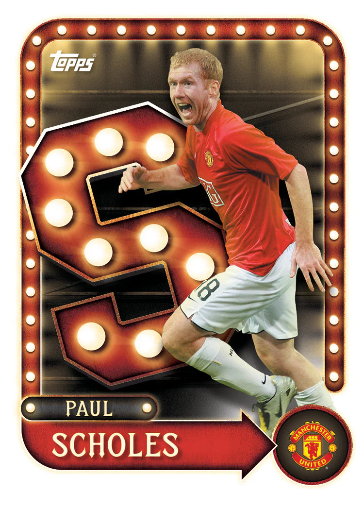 2025/26 Topps Manchester United Collector Tin Paul Scholes