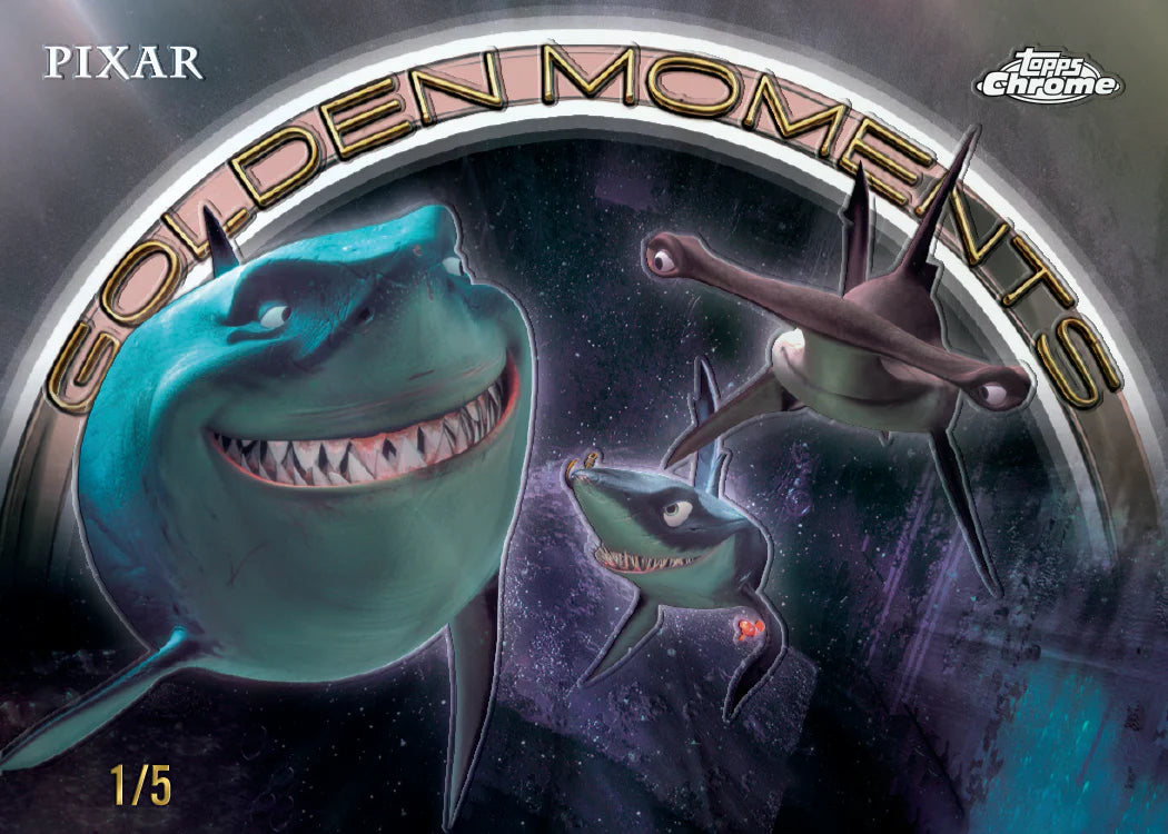 2025 Pixar Gold Shark Finding Nemo Golden Moments