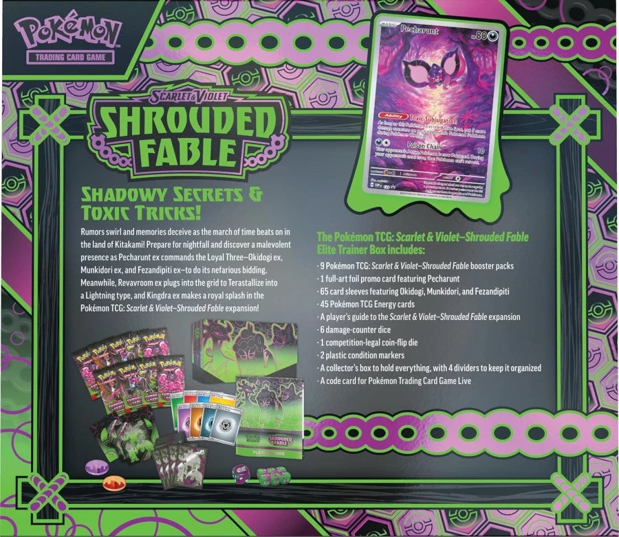 Pokemon SV6.5 Shrouded Fable Elite Trainer Box ETB