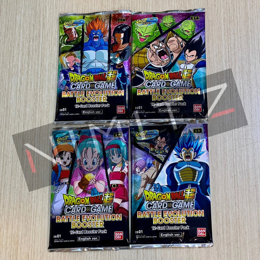 DRAGON BALL SUPER CARD GAME Battle Evolution Booster Pack