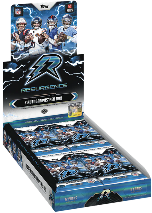 2025 Topps Resurgence Football Hobby Box