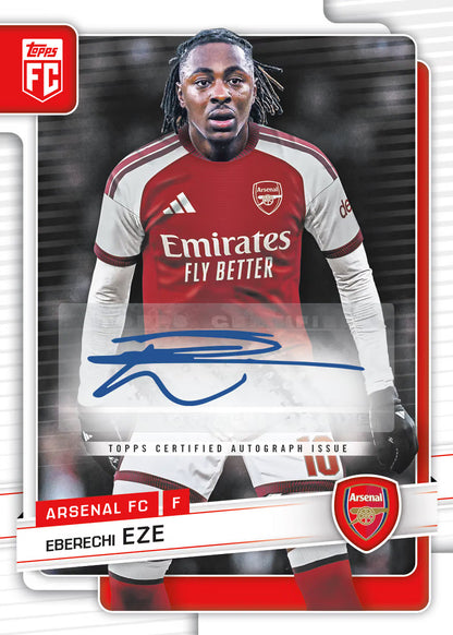 2026/27 Topps Collector Tin Arsenal (35 Cards per tin) 2 Sequentially numbered parallels per tin