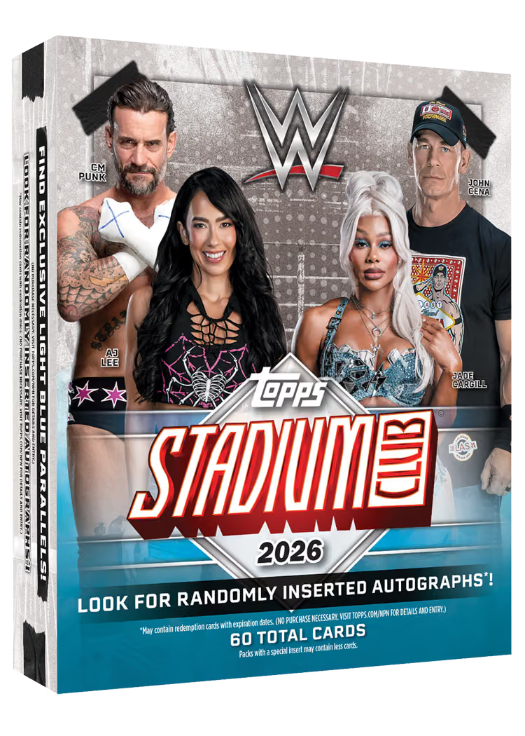 2026 Topps Stadium Club WWE Mega Box
