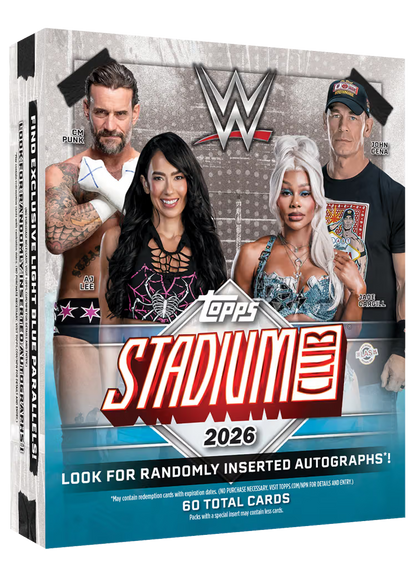2026 Topps Stadium Club WWE Mega Box