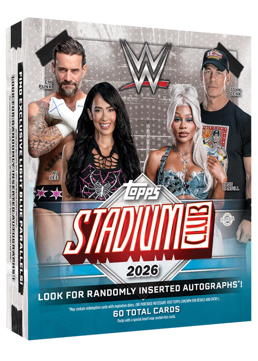 2026 Topps Stadium Club WWE Mega Box