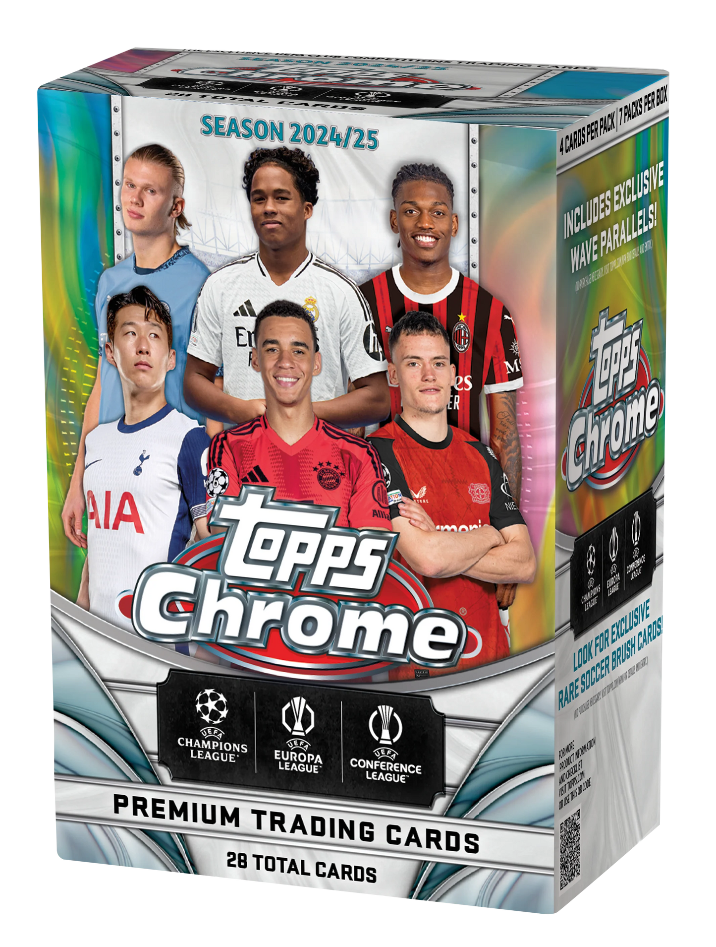 2024/25 Topps Chrome UEFA Club Competitions - Value Box