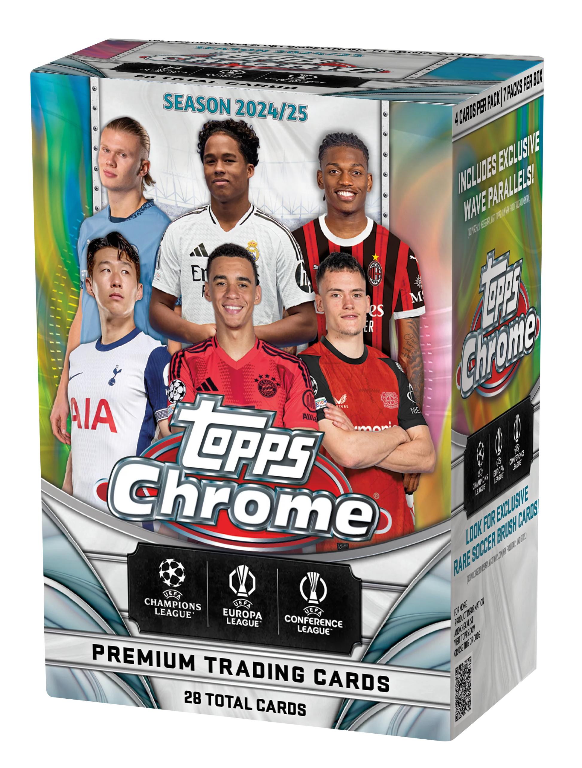 2024/25 Topps Chrome UEFA Club Competitions - Value Box