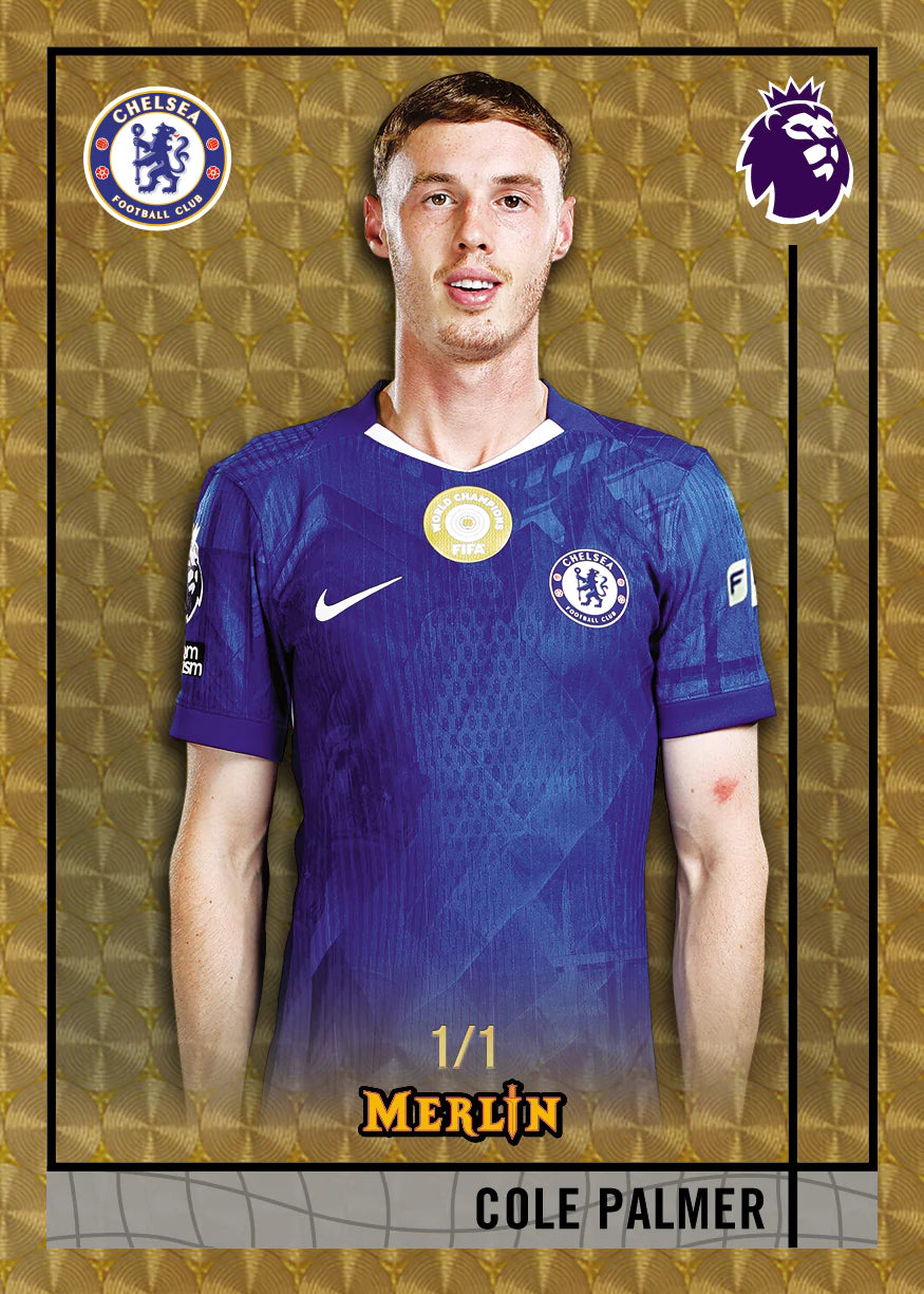 2026 Topps Merlin Premier League Coler Palmer One Of One