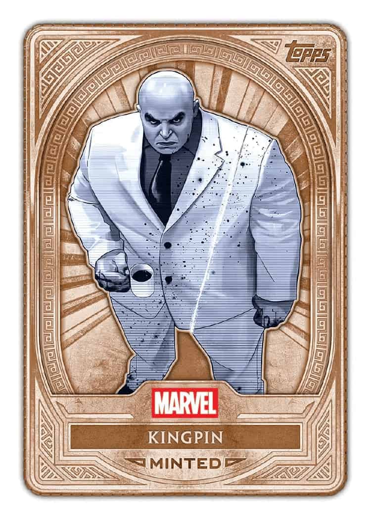 2025 Topps Mint Marvel - Hobby Box Kingpin Minted Card