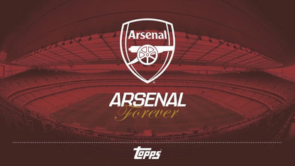 2024 Topps Arsenal Football Club FOREVER Hobby Box (3 kartu per box, semuanya autograph)