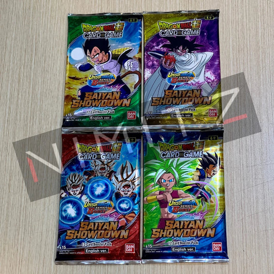 DRAGON BALL SUPER CARD GAME Saiyan Showdown Booster Pack [BT15]