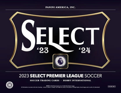 2023/24 Panini Select English Premier League EPL International Hobby Box (5 kartu per pack, 12 pack per box) - 1 autograph per box