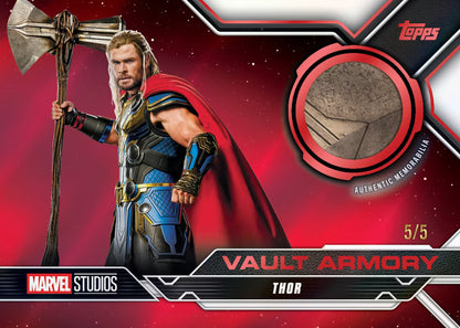 2026 Topps Vault Marvel Hobby Box (1 card per pack, 2 packs per box) 1 Auto or Auto Relic, 1 Relic or Sketch Card