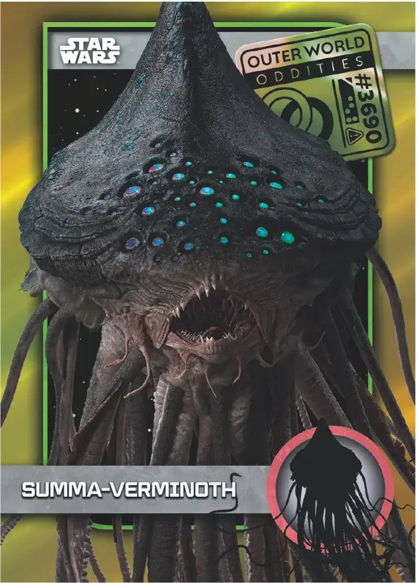 2025 Topps Chrome Star Wars - Hobby Box Summa Verminoth Card