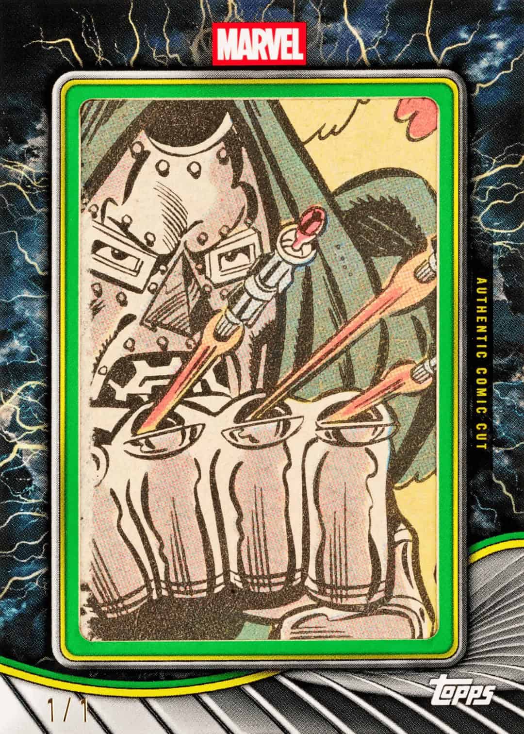 2025 Topps Mint Marvel - Hobby Box Dr Doom Comic Card