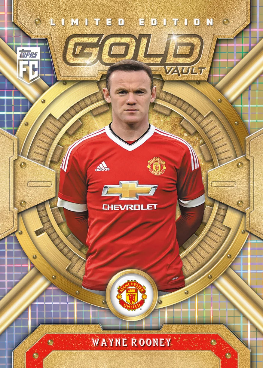 2026/27 Topps Collector Tin Manchester United (35 Cards per tin) 2 Sequentially numbered parallels per tin