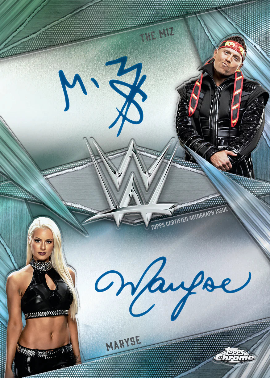 WWE The Miz & Marsye Autograph