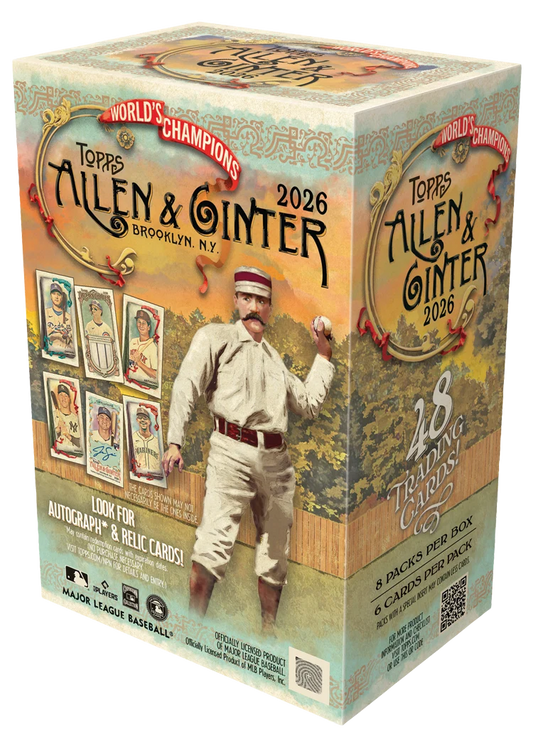 2026 Topps Allen & Ginter Baseball Value Box