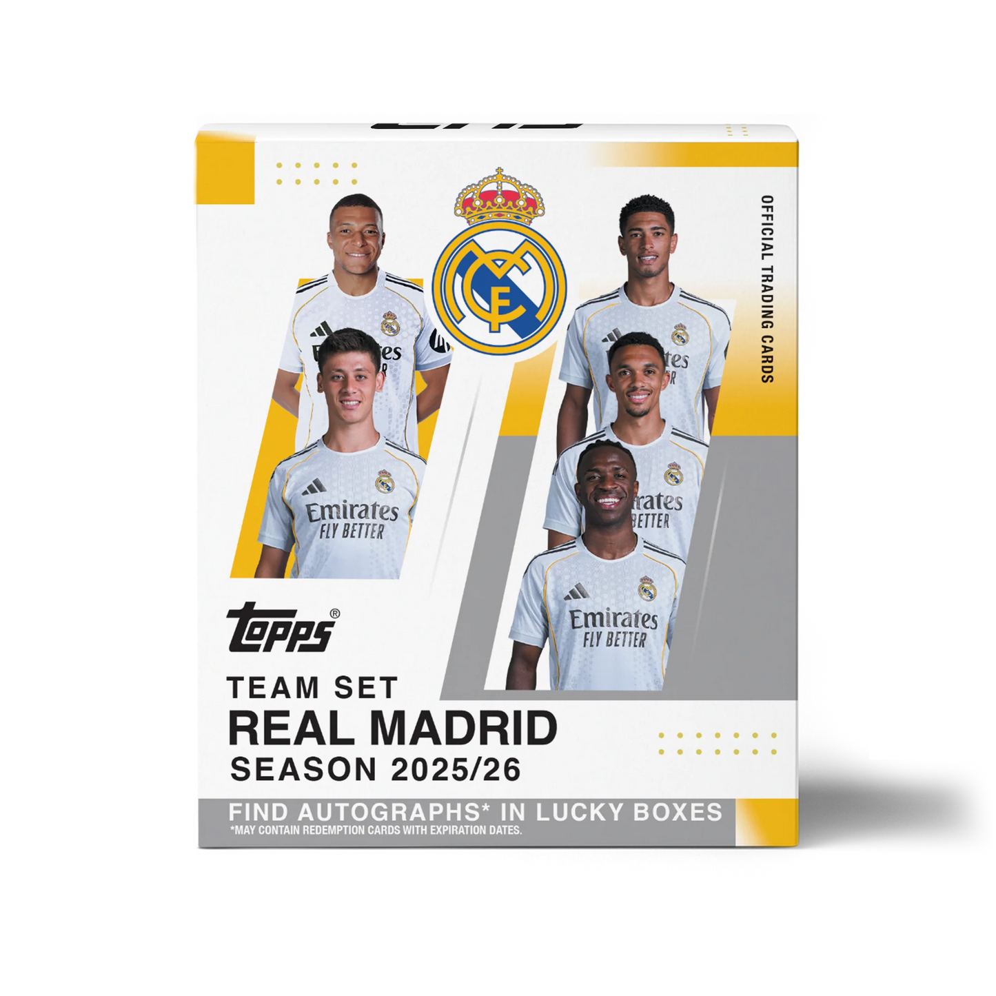 2025/26 Topps Real Madrid Team Set