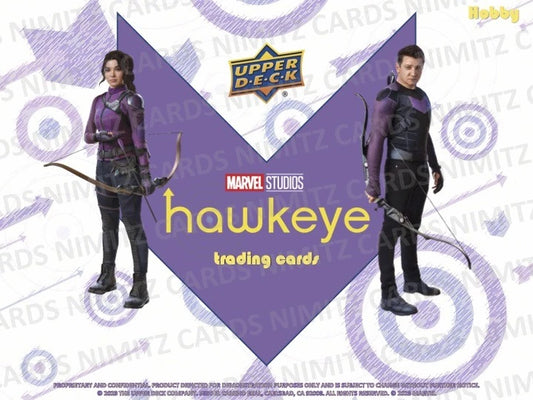 2023 Upper Deck Marvel Studios Hawkeye Hobby Box