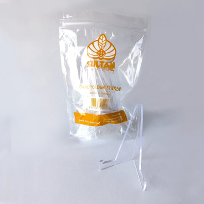 Sultan Acrylic Card Stand (Standing Kartu isi 5 / pack)