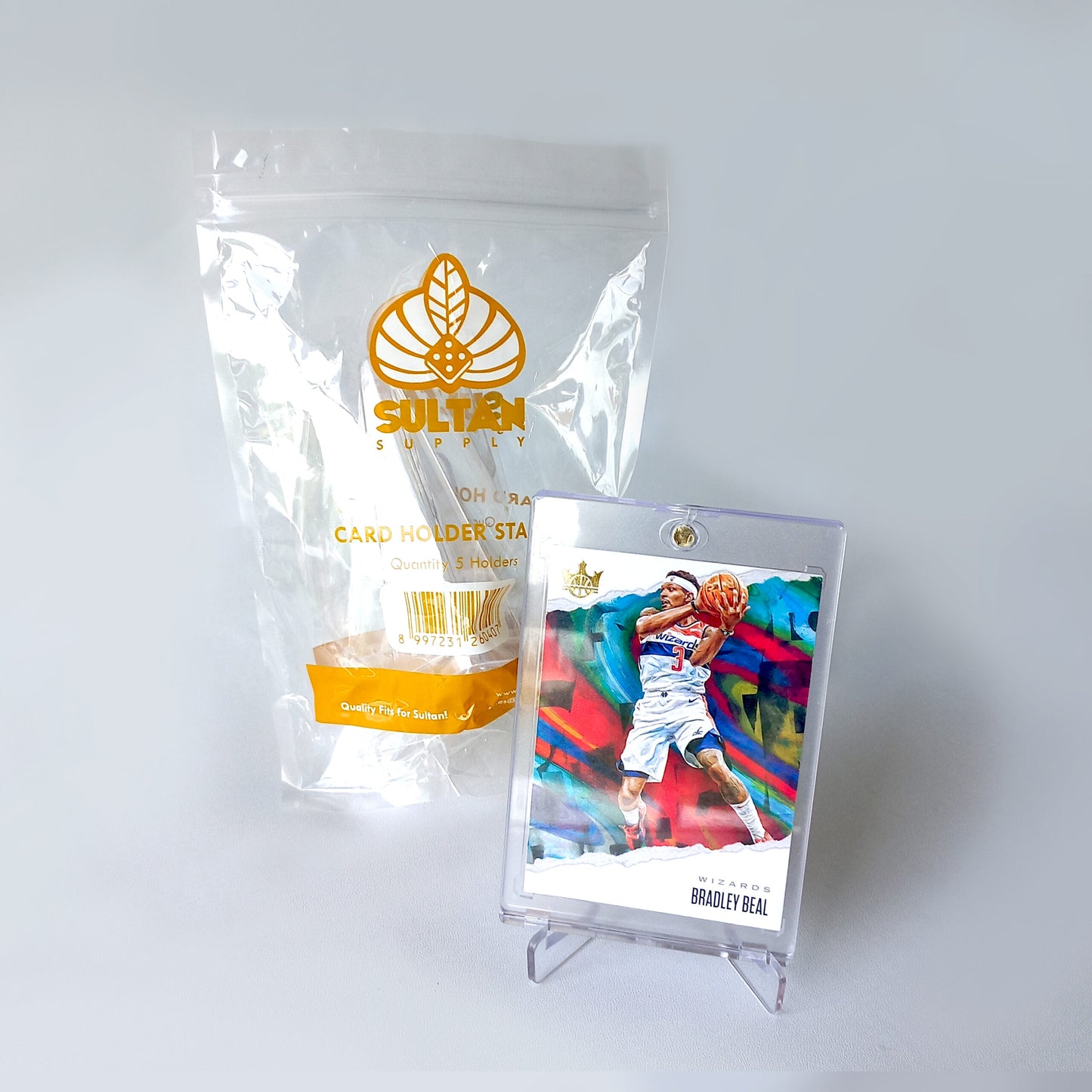 Sultan Acrylic Card Stand (Standing Kartu isi 5 / pack)